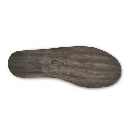 Nohea Women's Leather Slippers - Pale Grey