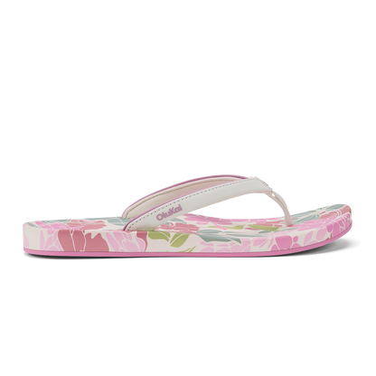 ‘Uiki Women’s Everyday Beach Sandals - White Sand / Pa‘i