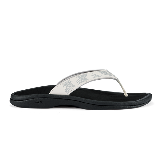 ‘Ohana Women's Beach Sandals - Bright White / Hua
