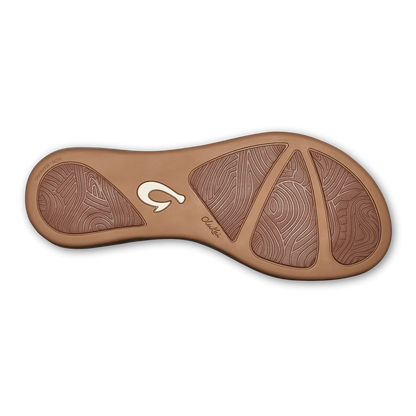 Honu Women’s Leather Beach Sandals - Tan