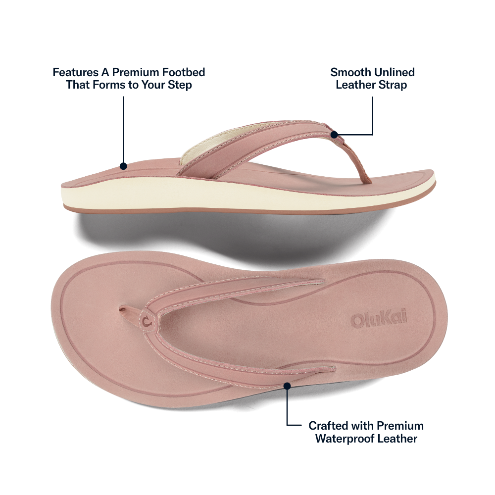 Southshore Women’s Waterproof Leather Sandals - Soft Pink