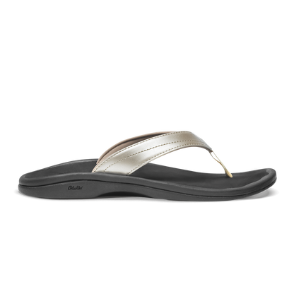 OluKai ‘Ohana - Bubbly / Black | Women's Beach Sandals