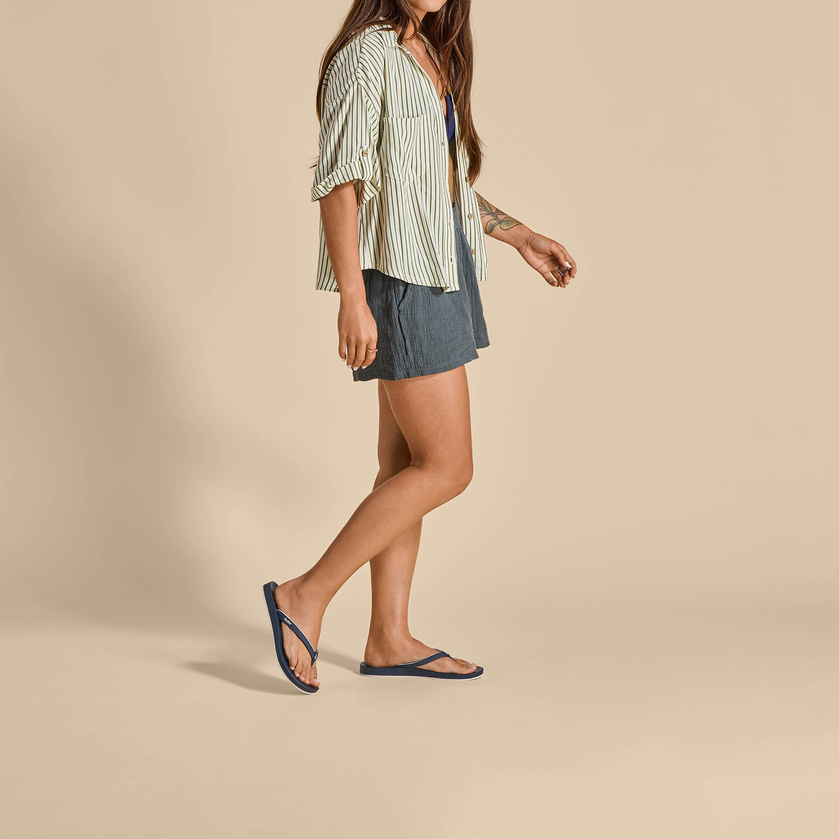 ‘Uiki Women’s Everyday Beach Sandals - Mood Indigo