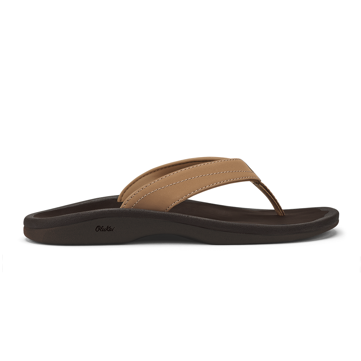 ‘Ohana Women's Beach Sandals - Almond / Dark Java