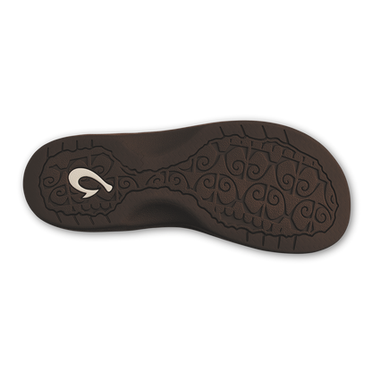 ‘Ohana Women's Beach Sandals - Almond / Dark Java