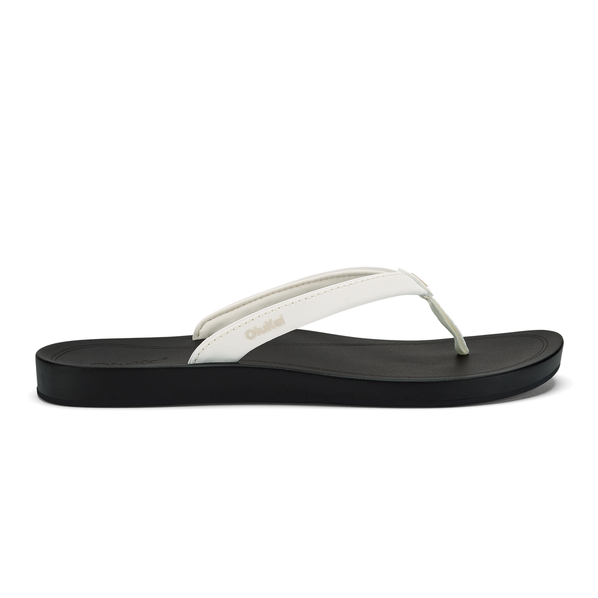 ‘Uiki Women’s Everyday Beach Sandals - Bright White / Lava Rock