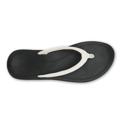 ‘Uiki Women’s Everyday Beach Sandals - Bright White / Lava Rock