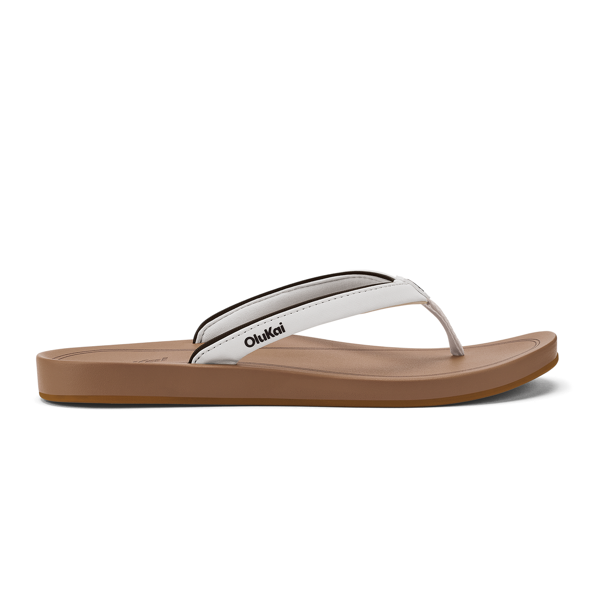 ‘Uiki Women’s Everyday Beach Sandals - White Sand / Almond