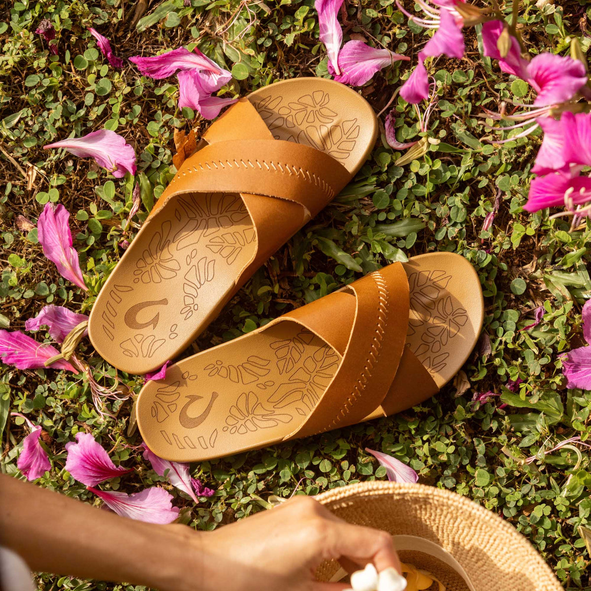 Kipe‘a ‘Olu Women‘s Slide Sandals - Sahara
