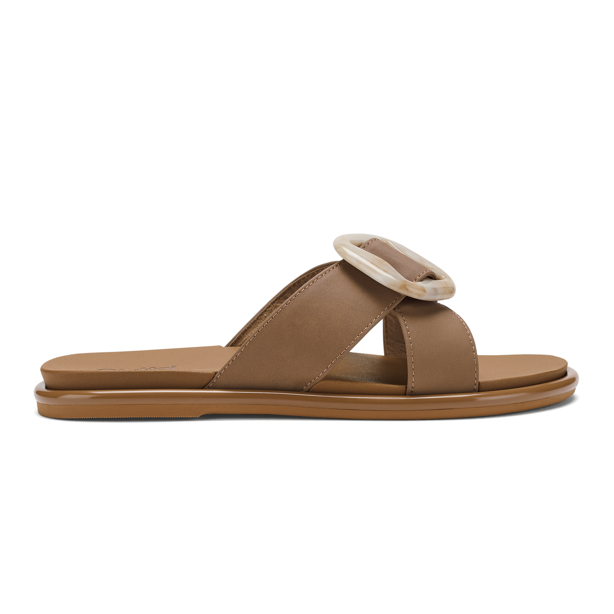 La‘i Slide Women’s Slide Beach Sandals - Tan