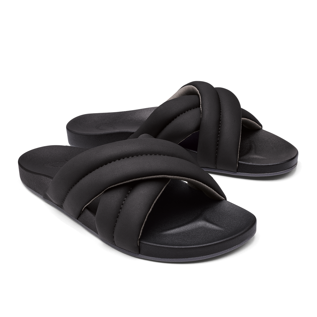 Hila Women’s Beach Slide Sandals - Black