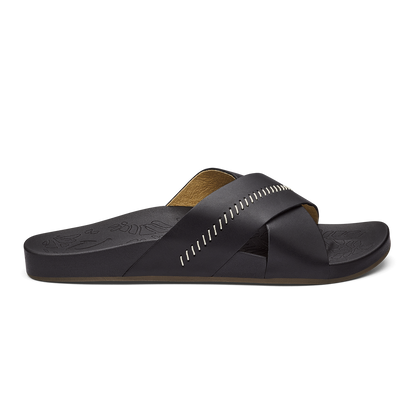 Kipe‘a ‘Olu Women‘s Slide Sandals - Black
