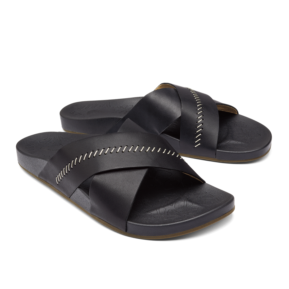 Kipe‘a ‘Olu Women‘s Slide Sandals - Black