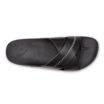 Kipe‘a ‘Olu Women‘s Slide Sandals - Black