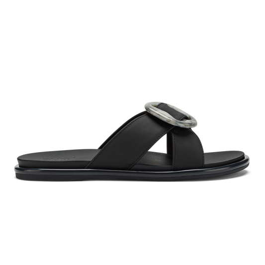 La‘i Slide Women’s Slide Beach Sandals - Lava Rock