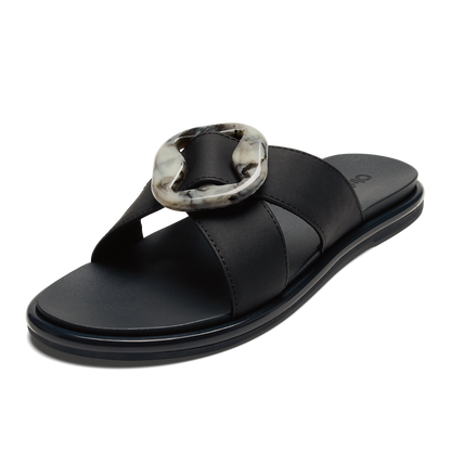 La‘i Slide Women’s Slide Beach Sandals - Lava Rock