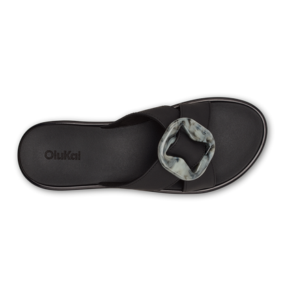 La‘i Slide Women’s Slide Beach Sandals - Lava Rock