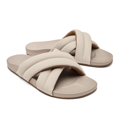 Hila Women’s Beach Slide Sandals - Cloudy