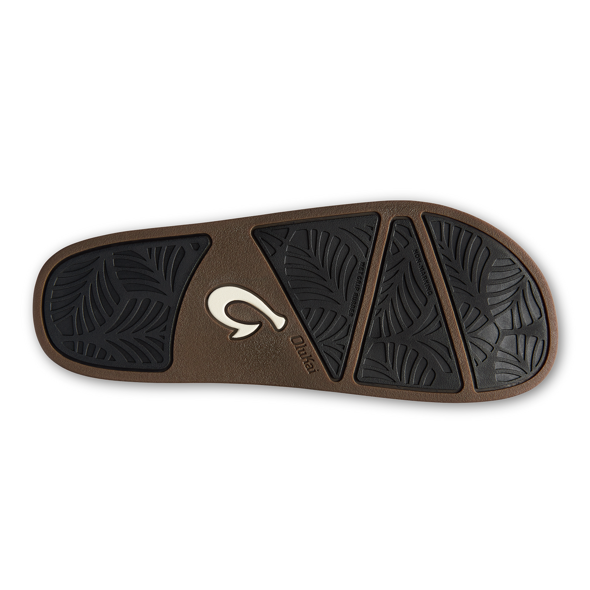 Kāmola Women’s Leather Slide Sandals - Black