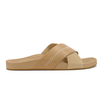 Kipe‘a ‘Olu Women‘s Slide Sandals - Warm Sand