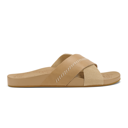 Kipe‘a ‘Olu Women‘s Slide Sandals - Warm Sand
