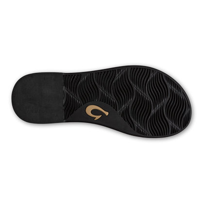 La‘i Slide Women’s Slide Beach Sandals - Black