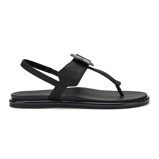 La‘i T-Bar Women’s Strappy Sandals - Lava Rock