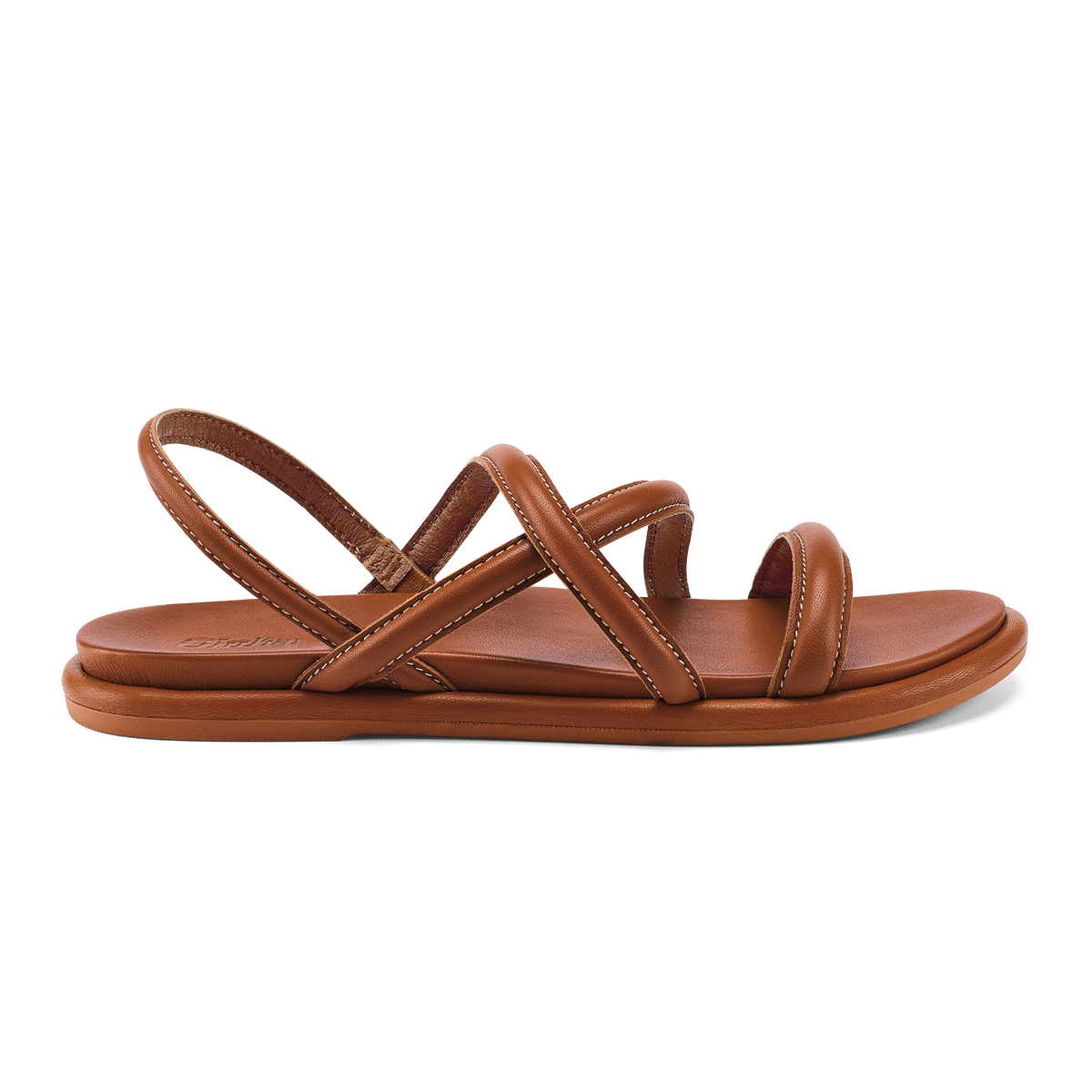 Tiare Strappy Women’s Leather Sandals - Fox