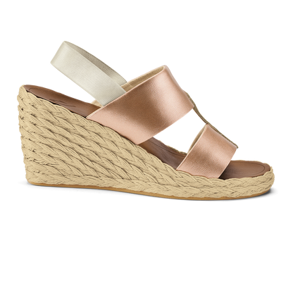 Lile Wedge - Copper / Tan