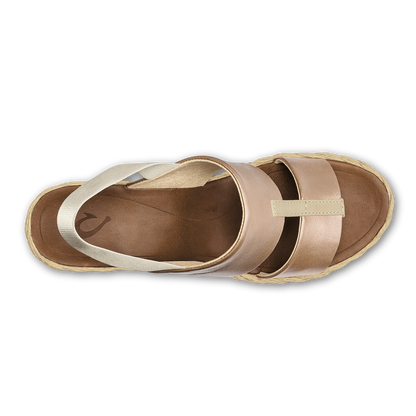 Lile Wedge - Copper / Tan