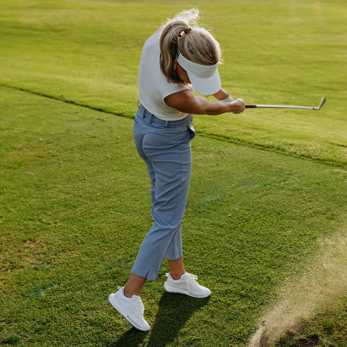 Mākena Women’s Waterproof Golf Shoes - Bright White