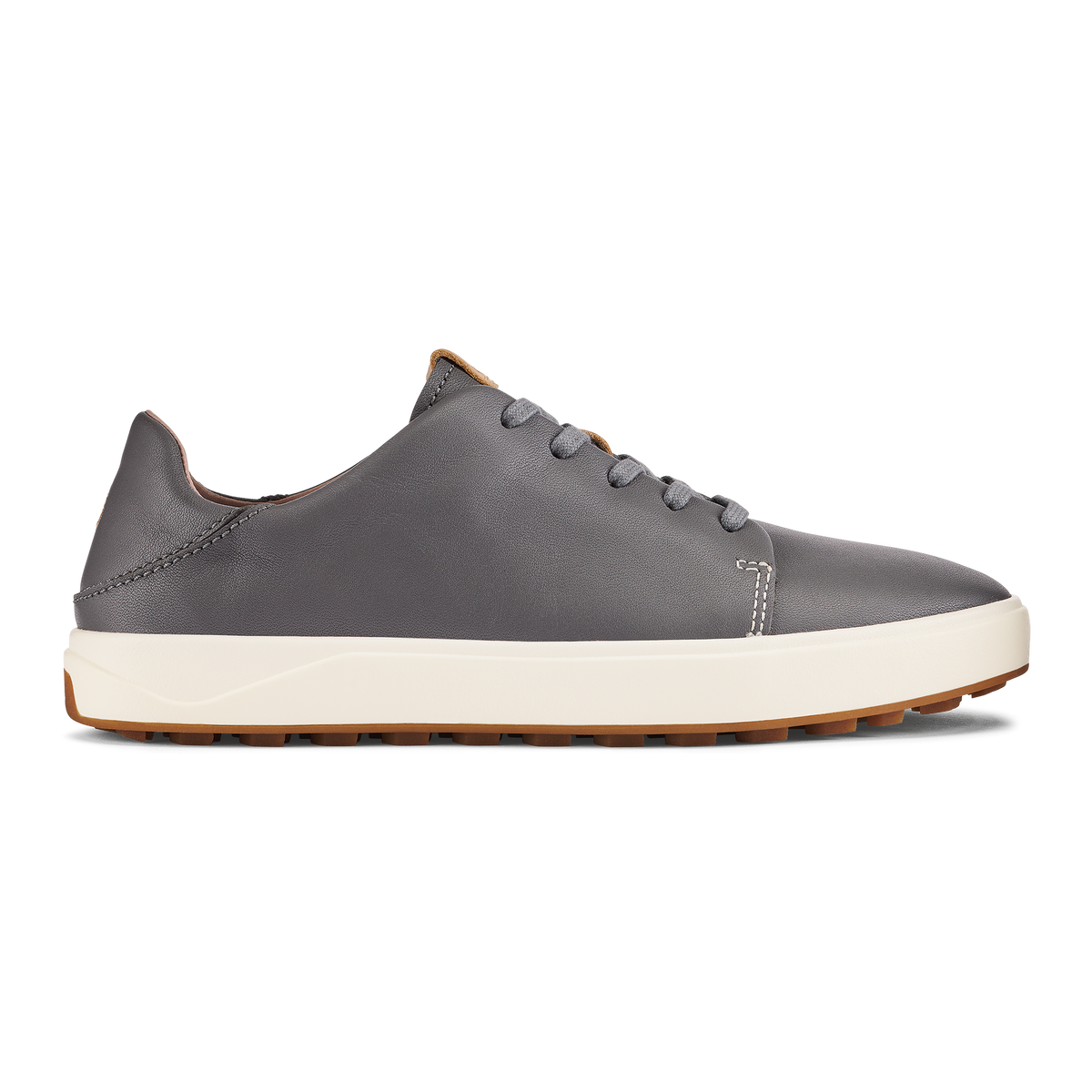 Wailea Women’s Waterproof Leather Golf Shoes - Stone