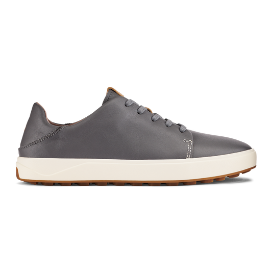 Wailea Women’s Waterproof Leather Golf Shoes - Stone