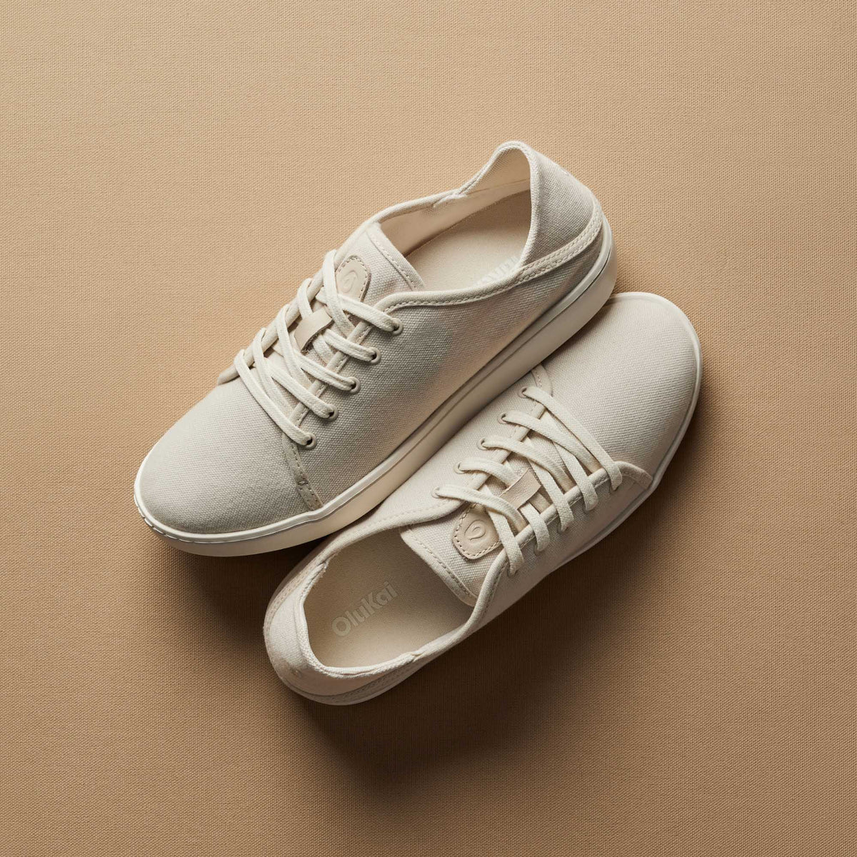 OluKai Pehuea Lī Canvas Women's Sneakers - Tapa