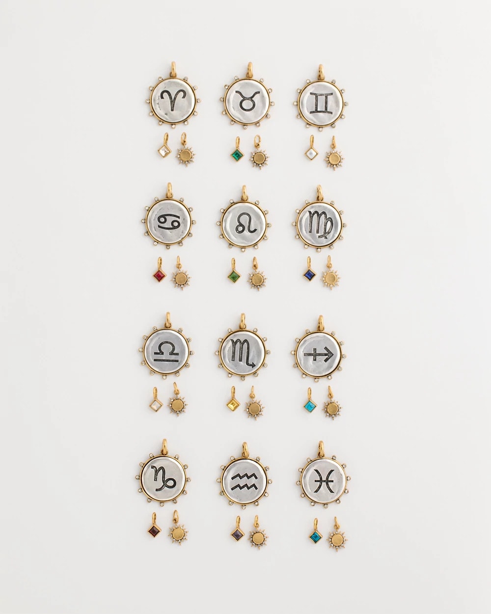 Chico's Outlet - Aries Zodiac Charm Pendant