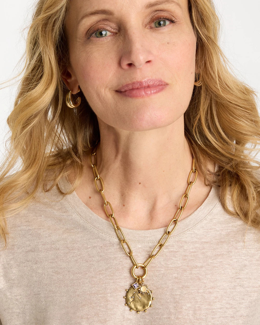 Chico's / Aquarius Zodiac Charm Pendant