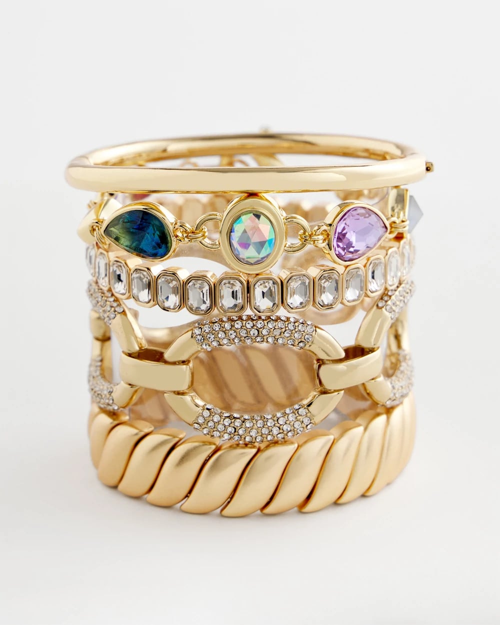 Chico's For Sale - Matte Twist Stretch Bracelet