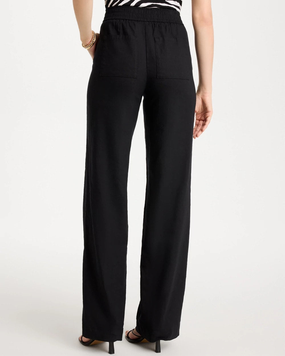 Chico's Online - Pull-On Wide-Leg Linen Pants
