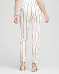 Chico's Discount - Petite Brigitte™ Striped Ankle Pants