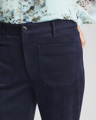 Chico's Outlet - Faux Suede Bootcut Ankle Pants