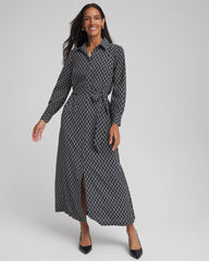 Chico's US - Chain Print Maxi Shirtdress