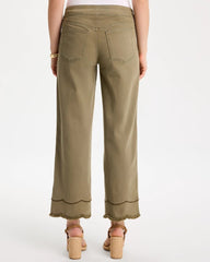 Chico's Outlet - Scallop Pull-On Wide-Leg Crop Jeans